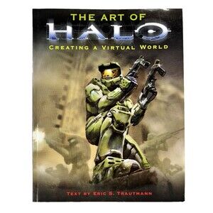 Art of Halo Creating Virtual World Paperback 2004 Eric Trautmann Computer Games